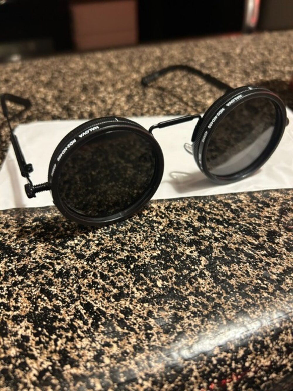 Adjustable Sunglasses with Camera Lens